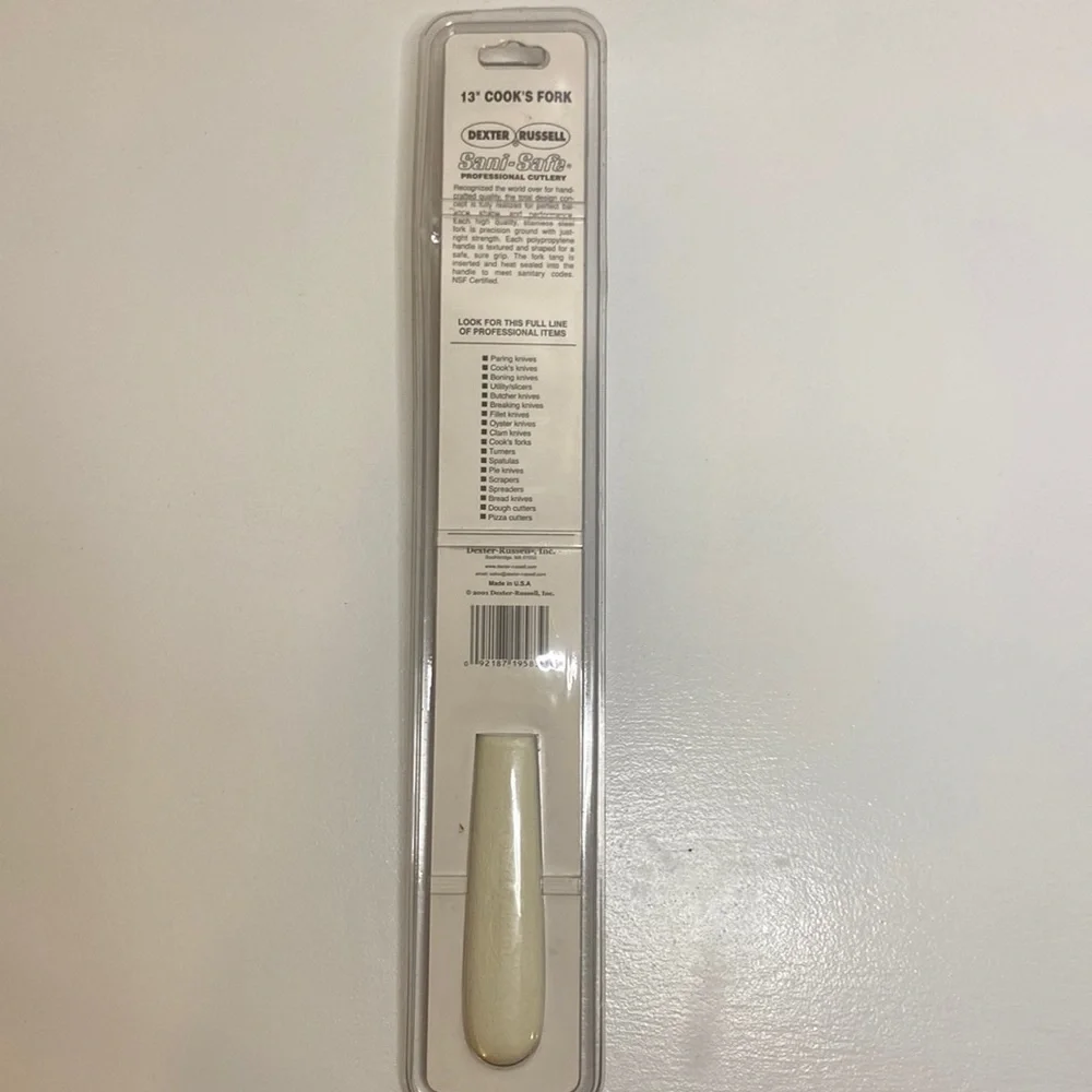 13” COOK’S FORK in Original Packaging Stainless Steel Professional Cutlery